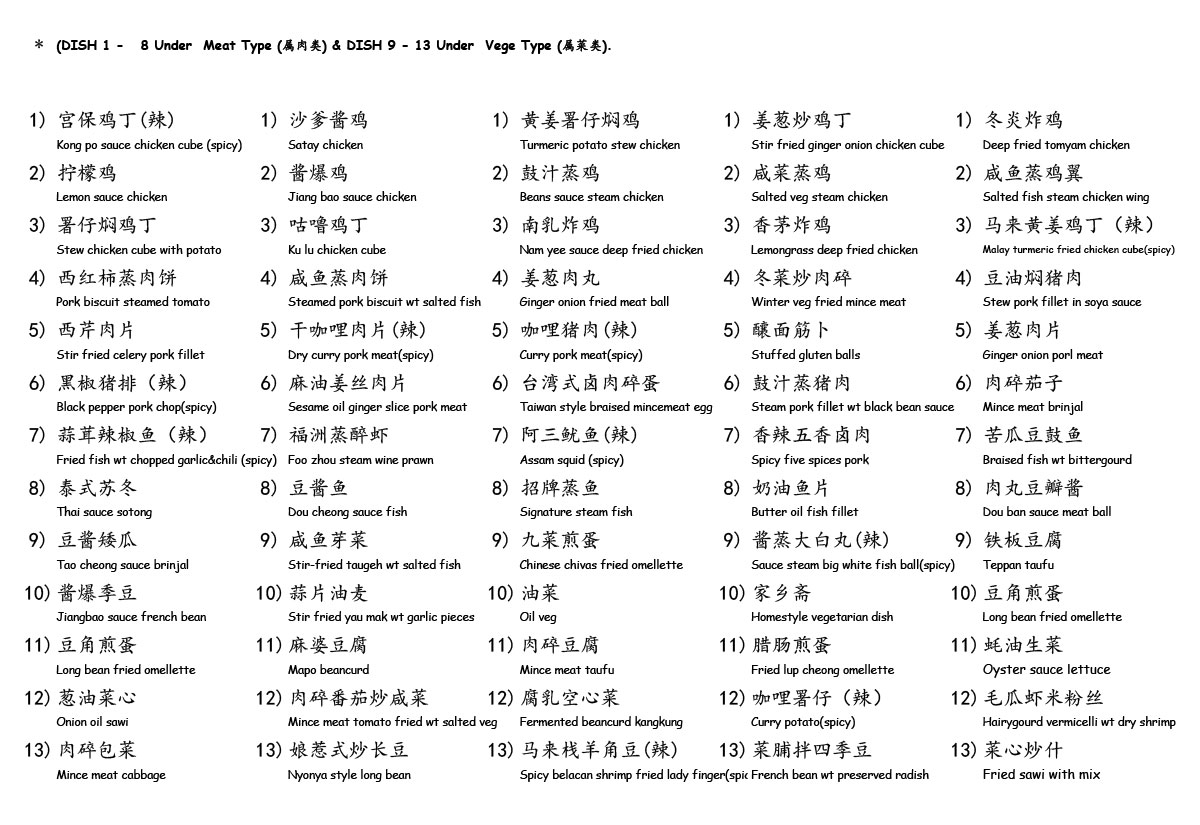 chinese home food menu 02